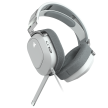 Casca Corsair HS80 RGB USB Wired Gaming Headset - White CA-9011238-EU
