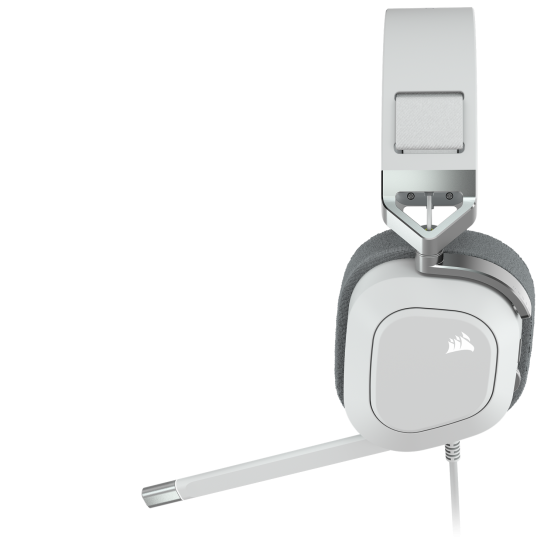 Casca Corsair HS80 RGB USB Wired Gaming Headset - White CA-9011238-EU