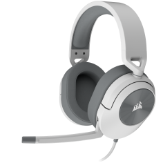 Casca Corsair HS55 STEREO Wired Gaming Headset - White CA-9011261-EU