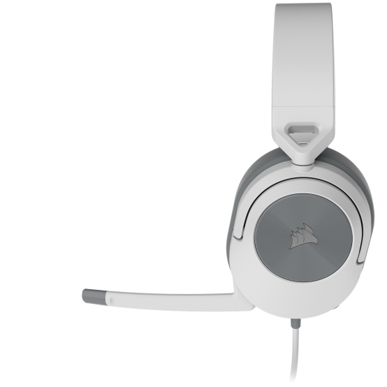 Casca Corsair HS55 STEREO Wired Gaming Headset - White CA-9011261-EU