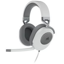 Casca Corsair HS65 SURROUND Wired Gaming Headset - White CA-9011271-EU