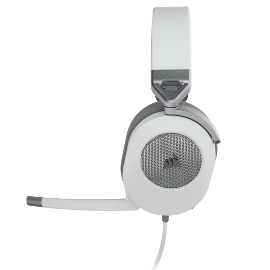 Casca Corsair HS65 SURROUND Wired Gaming Headset - White CA-9011271-EU