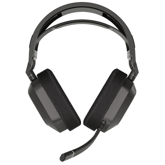 Casca Corsair HS80 MAX WIRELESS Gaming Headset, Steel Gray CA-9011295-EU