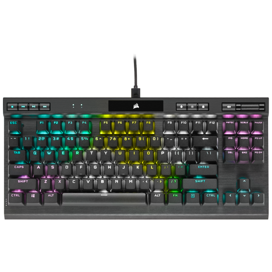 Tastatura Corsair K70 RGB TKL CHAMPION SERIES Optical-Mechanical Gaming Keyboard with PBT DOUBLE SHOT PRO Keycaps CH-911901A-NA
