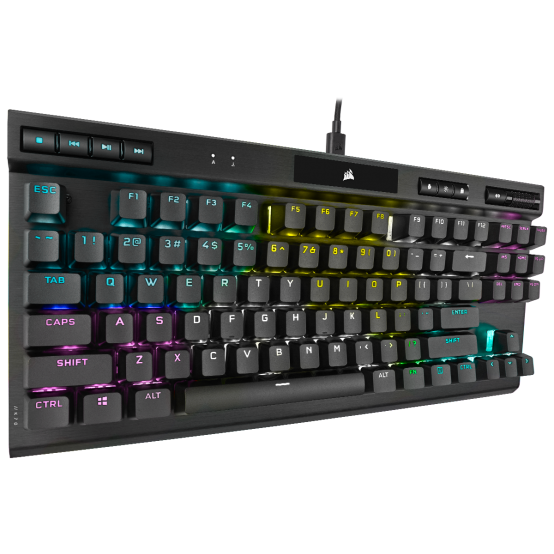 Tastatura Corsair K70 RGB TKL CHAMPION SERIES Optical-Mechanical Gaming Keyboard with PBT DOUBLE SHOT PRO Keycaps CH-911901A-NA