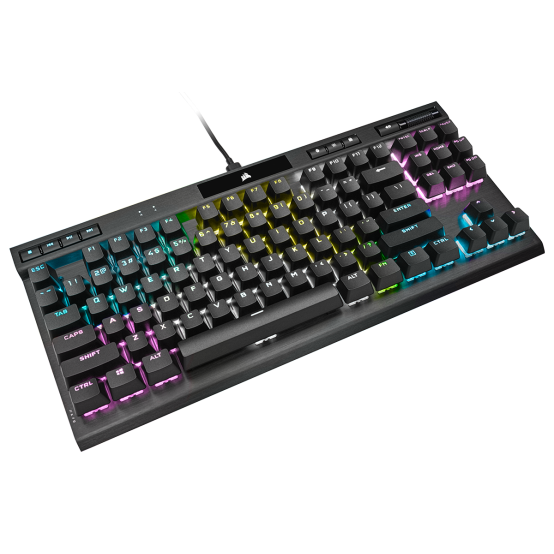 Tastatura Corsair K70 RGB TKL CHAMPION SERIES Optical-Mechanical Gaming Keyboard with PBT DOUBLE SHOT PRO Keycaps CH-911901A-NA