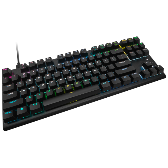 Tastatura Corsair K60 PRO TKL RGB Tenkeyless Optical-Mechanical Gaming Keyboard - CORSAIR OPX Switch CH-911D01A-NA