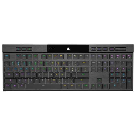 Tastatura Corsair K100 AIR WIRELESS RGB Ultra-Thin Mechanical Gaming Keyboard - CHERRY MX Ultra Low Profile Tactile CH-913A01U-