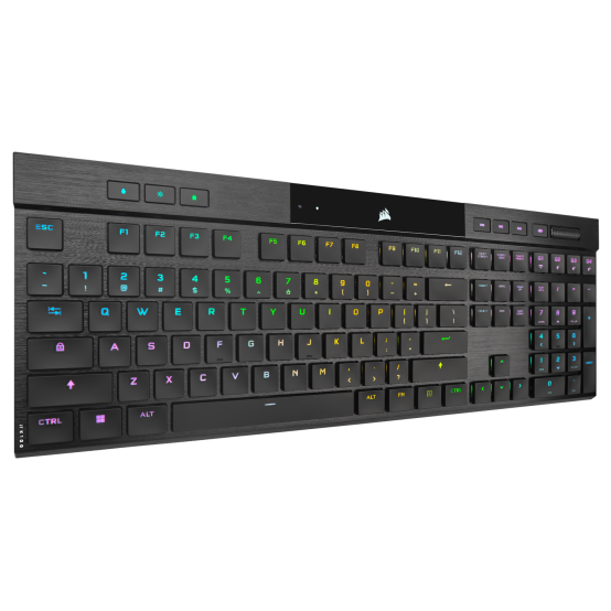 Tastatura Corsair K100 AIR WIRELESS RGB Ultra-Thin Mechanical Gaming Keyboard - CHERRY MX Ultra Low Profile Tactile CH-913A01U-