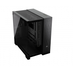 Carcasa Corsair 6500X Mid-Tower Dual Chamber PC Case - Black/Obsidian Aluminum CC-9011283-WW