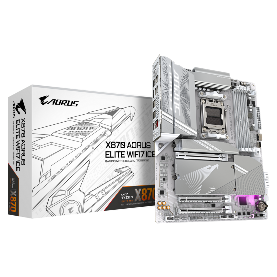 Placa de baza GigaByte X870 AORUS ELITE WIFI7 ICE