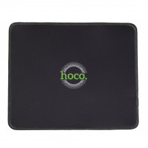 Mouse pad Hoco Pad Smooth for Office, Gaming, Home, Rubber and Fabric, 200 x 240 x 2mm - Black GM20