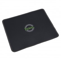 Mouse pad Hoco Pad Smooth for Office, Gaming, Home, Rubber and Fabric, 200 x 240 x 2mm - Black GM20