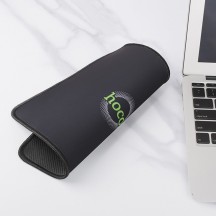 Mouse pad Hoco Pad Smooth for Office, Gaming, Home, Rubber and Fabric, 200 x 240 x 2mm - Black GM20