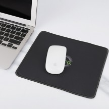Mouse pad Hoco Pad Smooth for Office, Gaming, Home, Rubber and Fabric, 200 x 240 x 2mm - Black GM20
