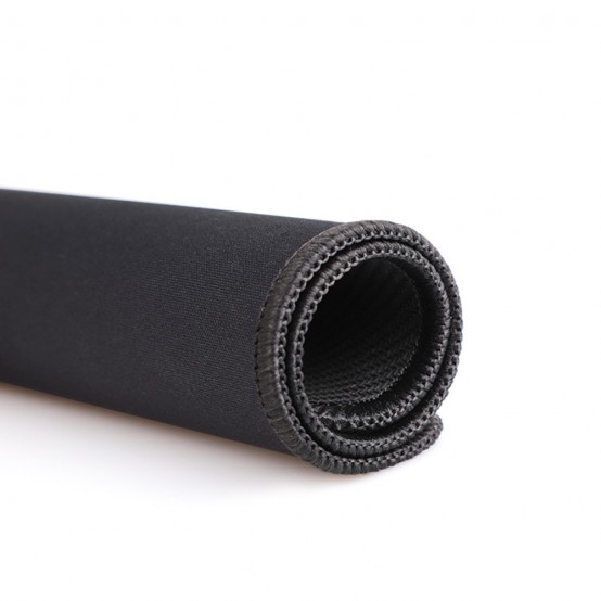 Mouse pad Hoco Pad Smooth for Office, Gaming, Home, Rubber and Fabric, 200 x 240 x 2mm - Black GM20