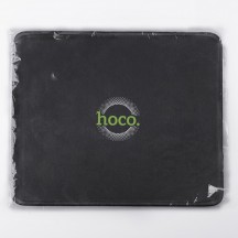 Mouse pad Hoco Pad Smooth for Office, Gaming, Home, Rubber and Fabric, 200 x 240 x 2mm - Black GM20