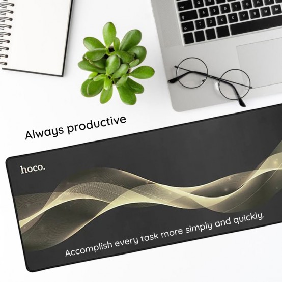 Mouse pad Hoco Aurora for Gaming, 200x240mm - Black GM22