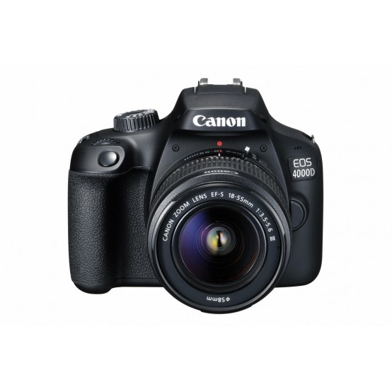 Aparat foto digital Canon EOS-4000D + EF-S 18-55mm DCIII 3011C018AA