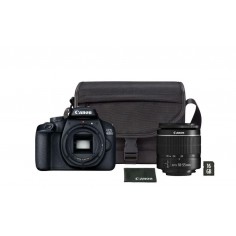 Aparat foto digital Canon EOS-4000D + EF-S 18-55mm DCIII + geanta SB130 + SD 16GB 3011C019AA