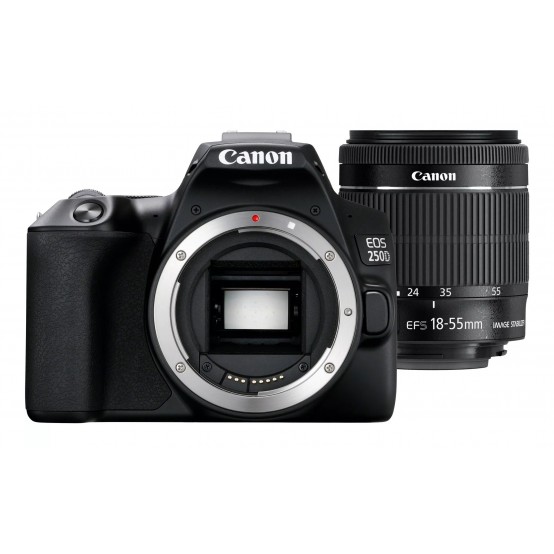 Aparat foto digital Canon EOS 250D + 18-55 IS STM kit, Black 3454C007AA