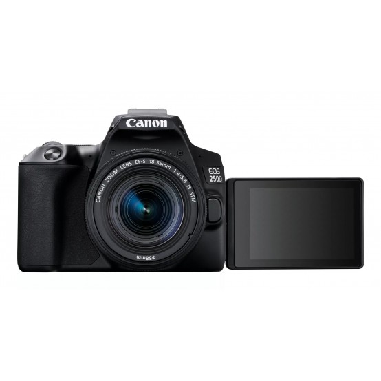 Aparat foto digital Canon EOS 250D + 18-55 IS STM kit, Black 3454C007AA