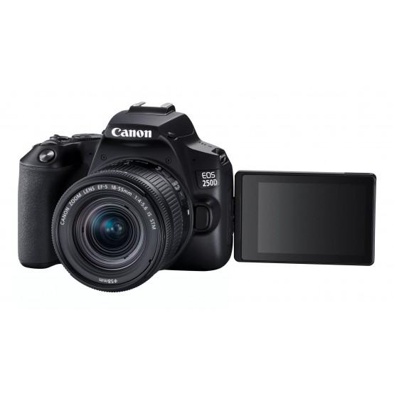 Aparat foto digital Canon EOS 250D + 18-55 IS STM kit, Black 3454C007AA