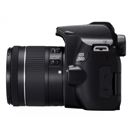Aparat foto digital Canon EOS 250D + 18-55 IS STM kit, Black 3454C007AA