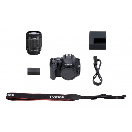 Aparat foto digital Canon EOS 250D + 18-55 IS STM kit, Black 3454C007AA