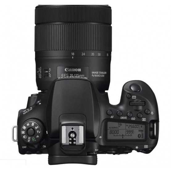 Aparat foto digital Canon EOS 90D + obiectiv Canon EFS 18-135mm f3.5-5.6 IS USM 3616C029AA