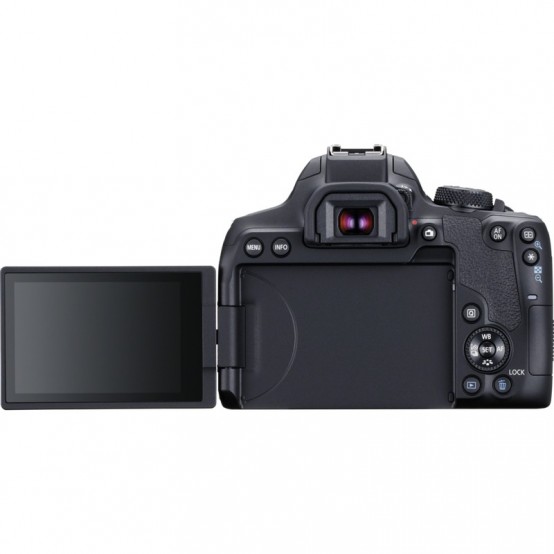 Aparat foto digital Canon EOS 850D + EF-S 18-55 1:4-5.6 IS STM kit Black 3925C016AA