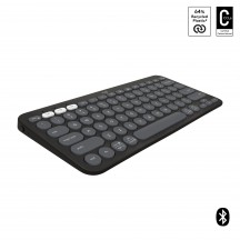 Tastatura Logitech Pebble Keys 2 K380s Bluetooth Keyboard - Tonal Graphite 920-011851