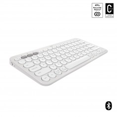 Tastatura Logitech Pebble Keys 2 K380s Bluetooth Keyboard - Tonal White 920-011852