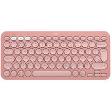 Tastatura Logitech Pebble Keys 2 K380s Bluetooth Keyboard - Tonal Rose 920-011853