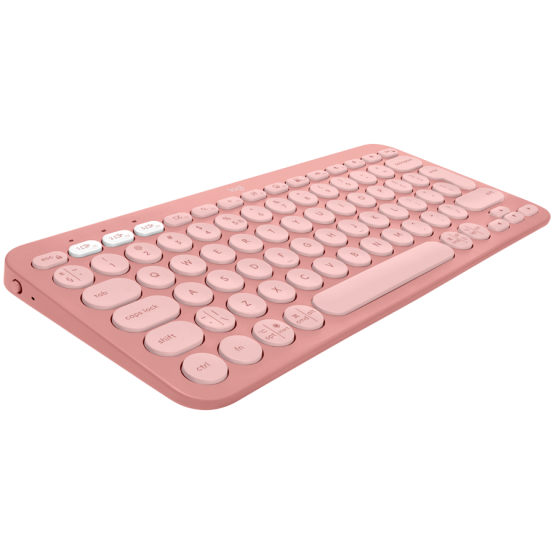 Tastatura Logitech Pebble Keys 2 K380s Bluetooth Keyboard - Tonal Rose 920-011853