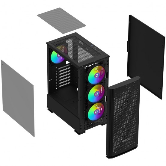 Carcasa Aqirys Gacrux RGB AQRYS_GACRUXBK
