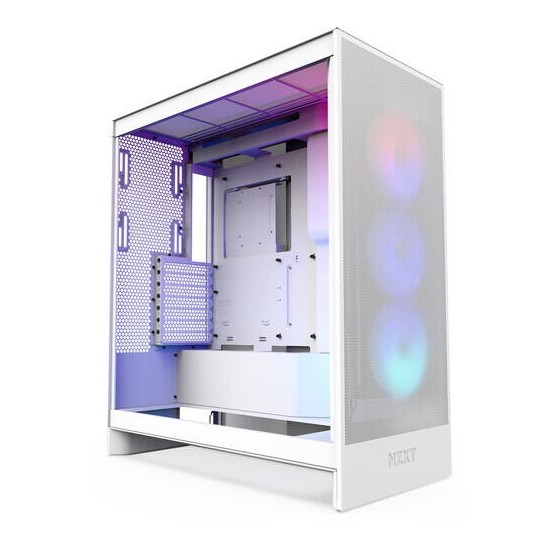 Carcasa NZXT H7 Flow RGB CM-H72FW-R1