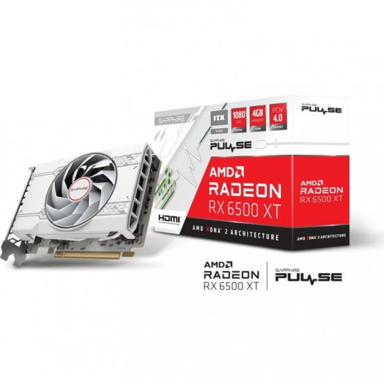 Placa video Sapphire Radeon RX 6500 XT OC PULSE 11314-08-20G