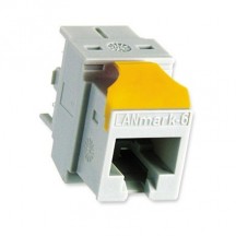 Priza UTP Nexans Clips pentru conectori Evo Snap, 24buc, Yellow N429.627