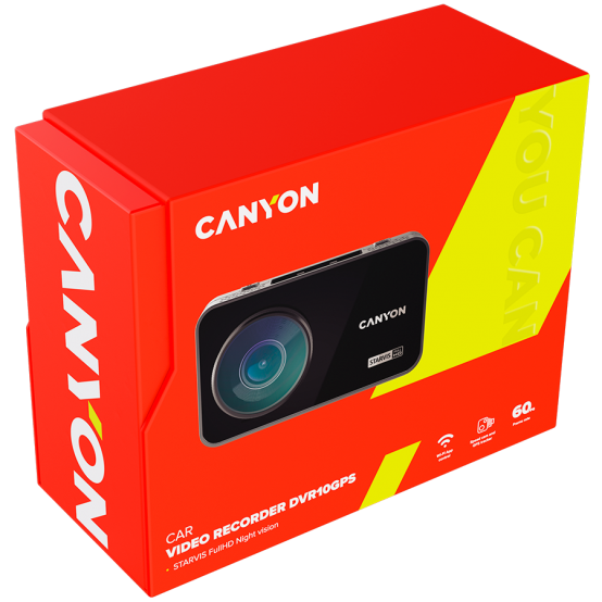Camera de bord Canyon  CND-DVR10GPS