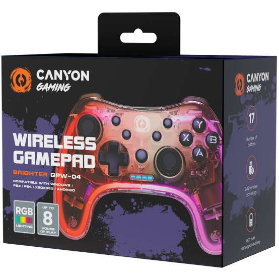 Gamepad Canyon  CND-GPW04