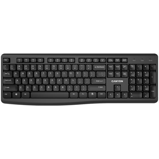 Tastatura Canyon  CNS-HKBW05-UK/US