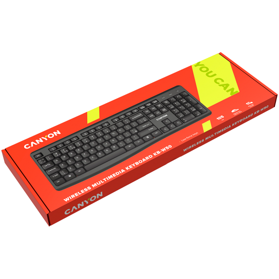 Tastatura Canyon  CNS-HKBW05-UK/US