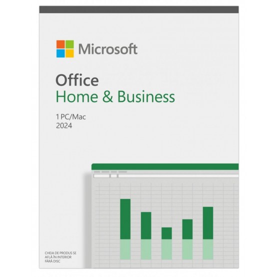 Aplicatie Microsoft Office 2024 Home and Business Romanian Medialess FPP EP2-06678