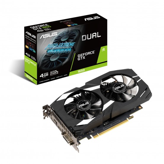 Placa video ASUS DUAL-GTX1650-4G refurbished 90YV0CV3-M0NA00
