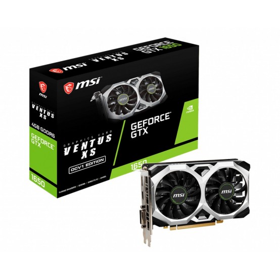 Placa video MSI GeForce GTX 1650 D6 VENTUS XS OCV1 refurbished V809-3609R