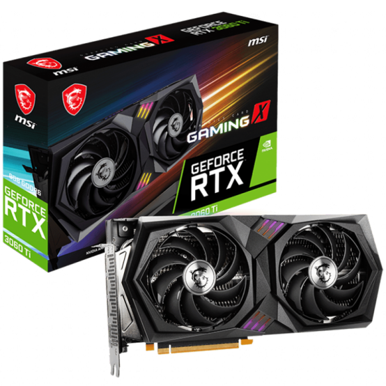 Placa video MSI GeForce RTX 3060 Ti GAMING X 8G LHR refurbished V397-231R
