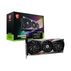 Placa video MSI GeForce RTX 4080 16GB GAMING X TRIO refurbished V511-005R