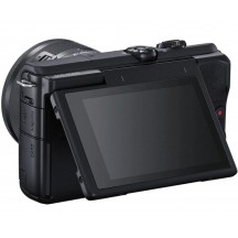 Aparat foto digital Canon EOS M200 dublu kit EF-M 15-45mm f/3.5-6.3 IS STM + EF-M 55-200mm F4.5-6.3 IS STM 3699C030AA