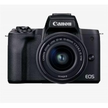 Aparat foto digital Canon EOS M50 Mark II, Black KIT EF-M15-45 IS STM 4728C043AA